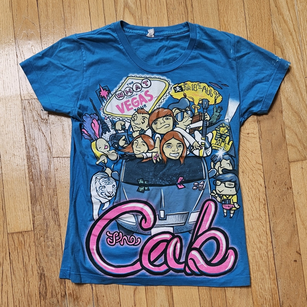 Vintage The Cab "What Happens In Vegas" Tour T-Shirt